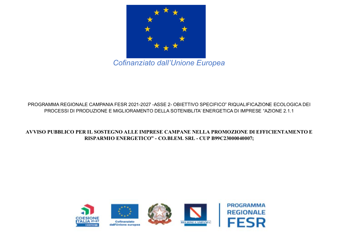interventi di efficienza energetica dell’impresa